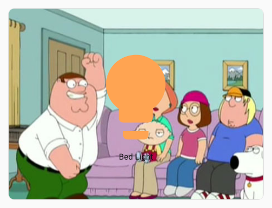 Background spark camera entity