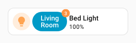 Badge spark on button spark