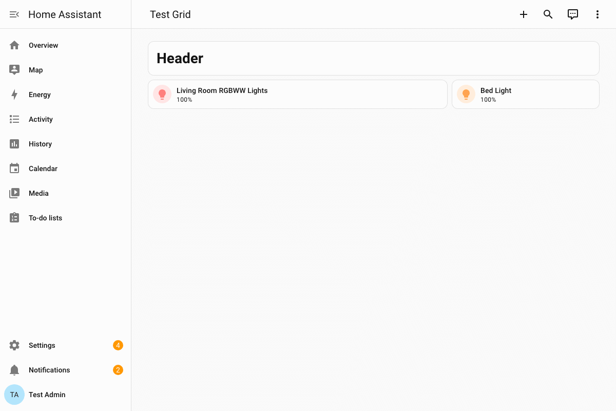 Grid spark media queries example