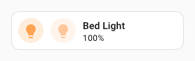 Tile icon spark entity state