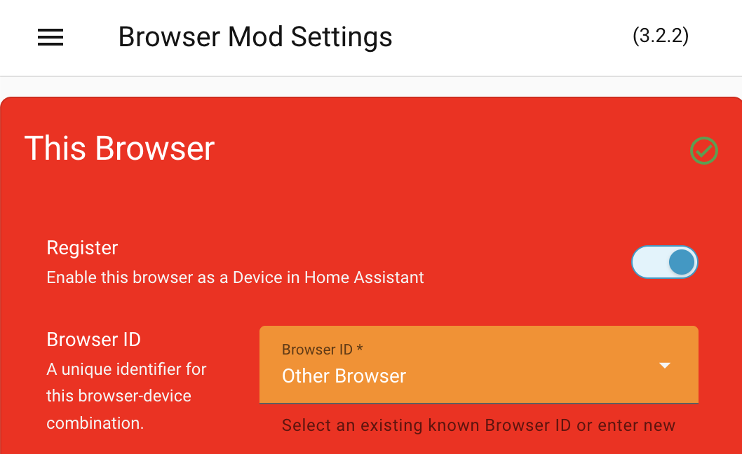 Browser Mod browser panel styling